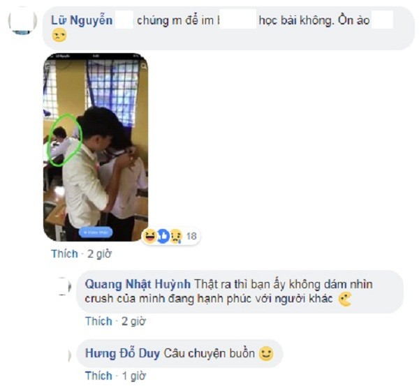 Mặc "tiết mục" tỏ tình rình rang, nhân vật "bí ẩn" này vẫn... ngồi học ảnh 4
