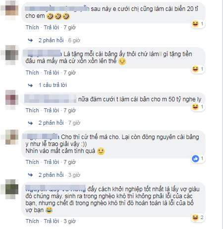 Bố mẹ "chịu chơi" tặng chiếc bảng ghi 10 tỷ làm quà cưới cho con khiến dân mạng “choáng váng” ảnh 3