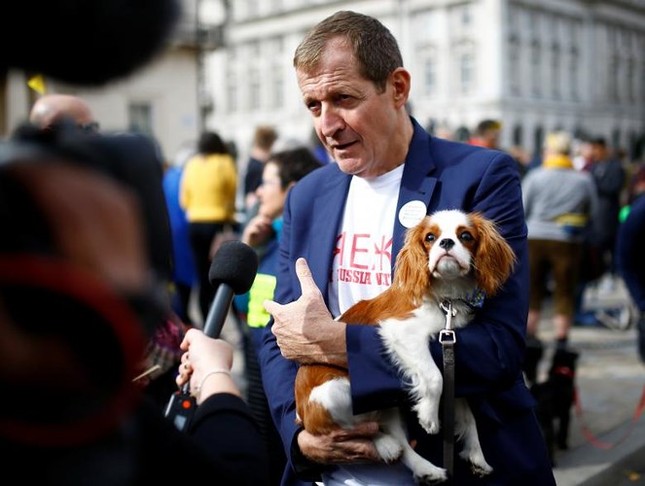 1000 chú chó biểu tình phản đối Brexit ở Anh ảnh 4