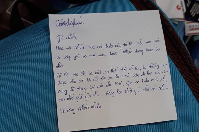 Xúc động lời nhắn của người cha nghèo mua quà cho con: "Từ hồi mẹ đi, ba biết con..." ảnh 3