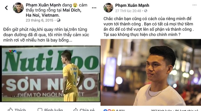Có thể bạn chưa biết, Xuân Mạnh U23 Việt Nam đã dành cả thanh xuân để... viết triết lý! ảnh 7
