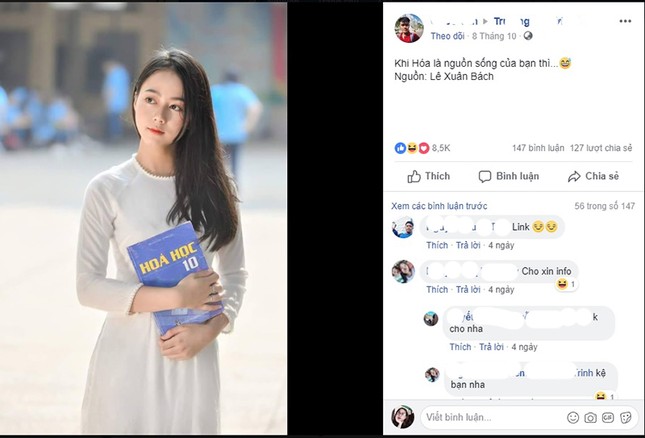 Dân mạng "truy tìm" tung tích nữ sinh THPT Trần Phú được khen giống mỹ nhân Địch Lệ Nhiệt Ba ảnh 1