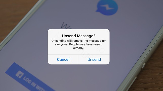 Tính năng thu hồi tin nhắn - "Unsend" sắp được Facebook phát hành trên Messenger ảnh 3