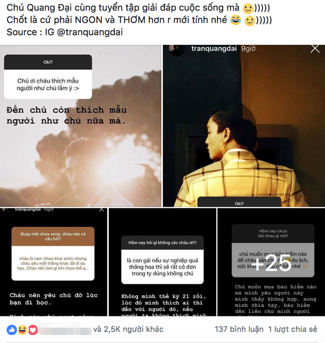 "Ông chú" Quang Đại trở lại với màn "tư vấn tại chỗ" khiến dân mạng "say như điếu đổ" ảnh 3