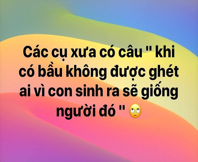 Loạt chia sẻ khiến bạn tin rằng: Ghét ai khi mang bầu thì con sinh ra sẽ giống hệt người đó! ảnh 1
