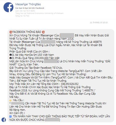Những cách nhận biết bị lừa đảo trên Facebook ảnh 2