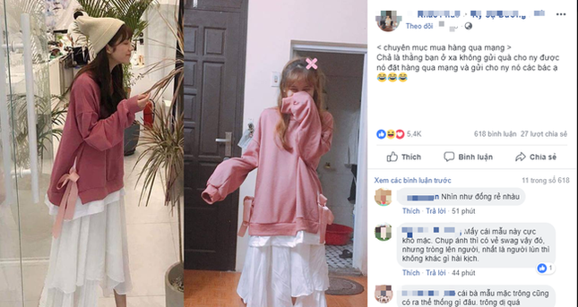 Yêu xa - Phải đặt váy online tặng người yêu, nhưng... ảnh 1