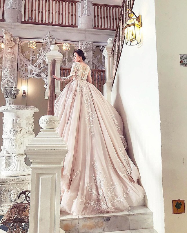 Hé lộ ảnh cưới đẹp như mơ của hotgirl từng lên báo Mỹ vì cuộc sống sang chảnh ảnh 1