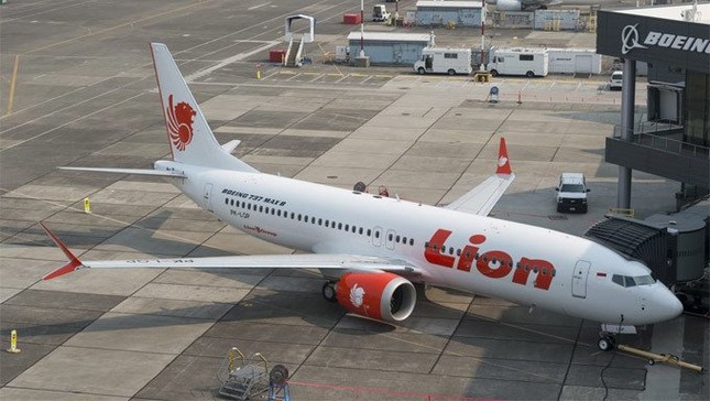 Máy bay của Lion Air đâm xuống biển tại Indonesia ảnh 1