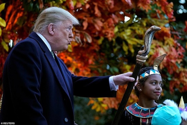Khám phá lễ hội Halloween thú vị dành cho thiếu nhi ở Nhà Trắng ảnh 21