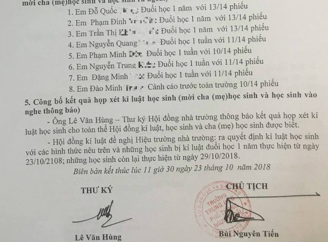 Xúc phạm thầy cô trên Facebook, 7 học sinh THPT bị đuổi học ảnh 2
