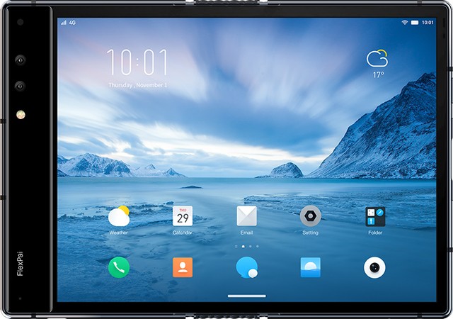 Hãng công nghệ vô danh bất ngờ trình làng smartphone gập được đầu tiên trên thế giới ảnh 2