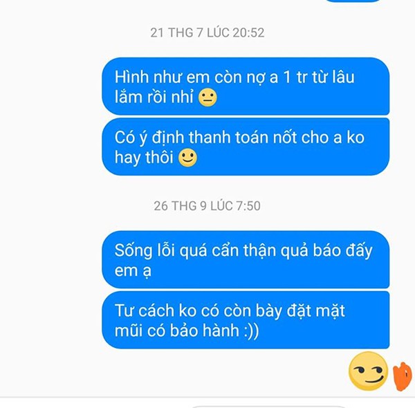 Tâm sự của cô gái đòi bằng máu và nước mắt 1 triệu tiền bạn thân nợ hơn 2 năm ảnh 3