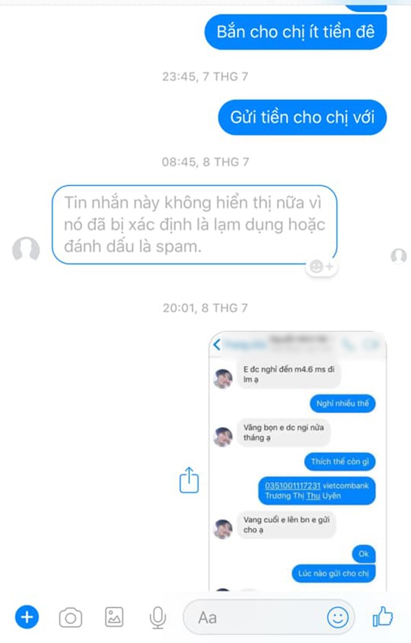 Tâm sự của cô gái đòi bằng máu và nước mắt 1 triệu tiền bạn thân nợ hơn 2 năm ảnh 4