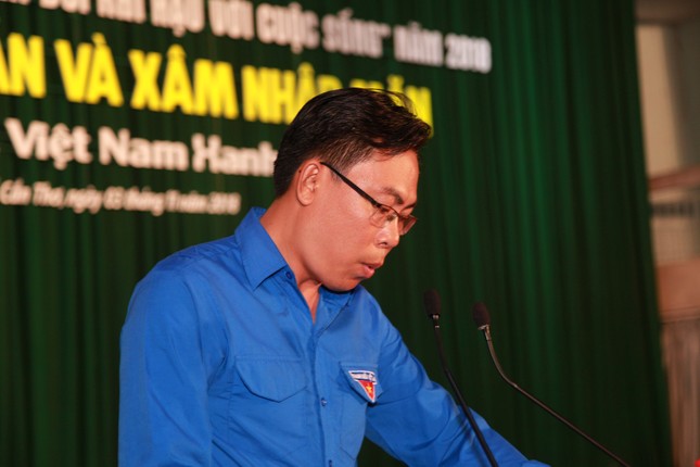 Trường Đại học Cần Thơ sôi động hưởng ứng cuộc thi về Biến đổi khí hậu ảnh 2