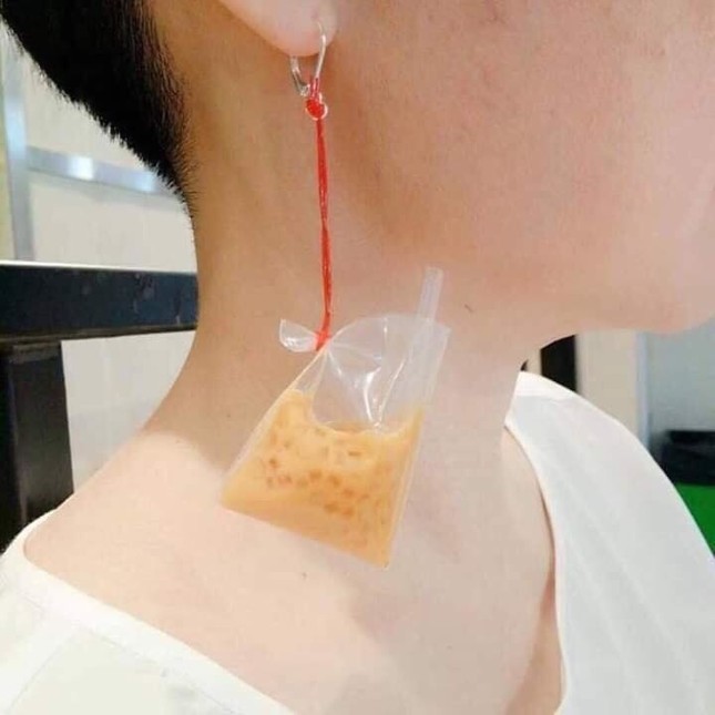 Dân mạng “phát cuồng” với bông tai ly trà sữa trân châu giúp các nàng hút mọi ánh nhìn ảnh 6