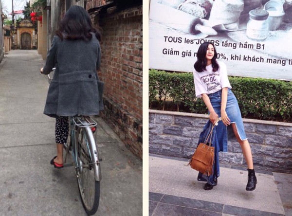 Hình ảnh khác nhau "một trời một vực" của con gái khi đi học và khi "lên đồ" ảnh 2