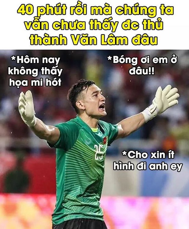 Thủ môn Lâm "Tây" được thánh chế réo tên vì "không có gì để bắt" ảnh 4