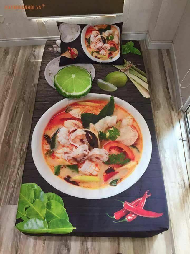 Đừng xem khi bụng đói: Bộ chăn ga về ẩm thực sinh động khiến bạn không thể "kìm lòng" ảnh 6