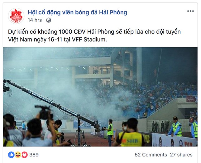 Bức xúc chuyện mua vé, CĐV tính đốt pháo sáng ở sân Mỹ Đình ảnh 1