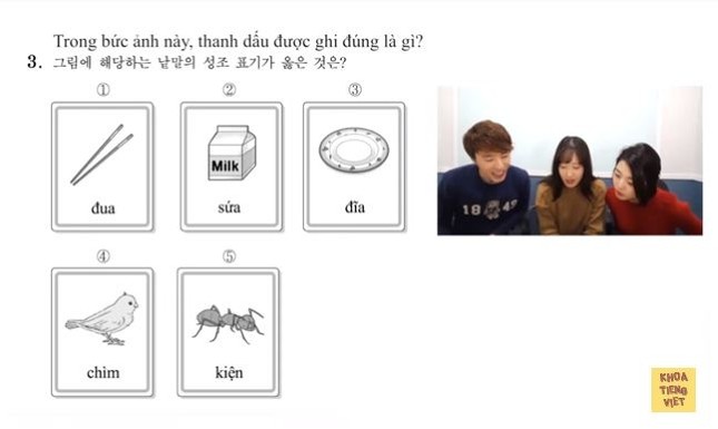 Dân mạng bất ngờ vì độ khó của tiếng Việt trong kì thi Đại học ở Hàn Quốc ảnh 1