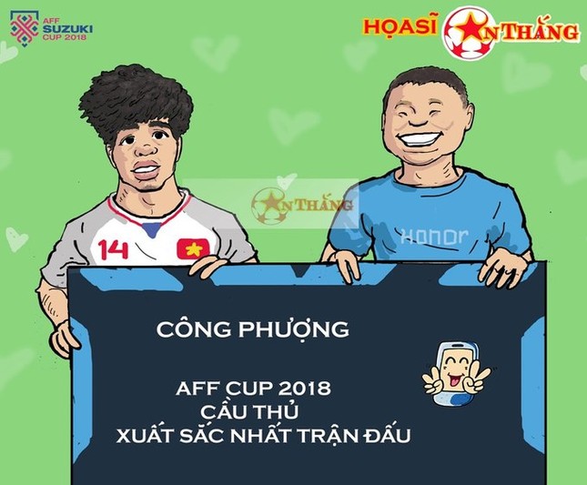 Họa sĩ Việt vẽ tranh cổ vũ tuyển Việt Nam trước trận gặp Malaysia ảnh 5