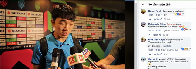 Xuân Trường trả lời phỏng vấn, fan quốc tế "troll" hài hước: "Làm ơn mở mắt ra!" ảnh 1
