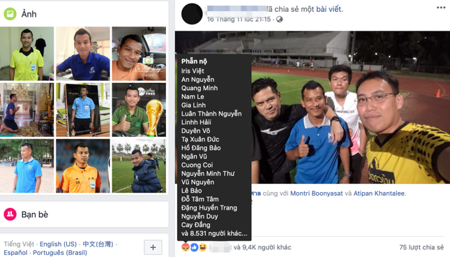 Phẫn nộ vì bàn thắng không được công nhận, CĐV Việt "tấn công" Facebook của trọng tài ảnh 4