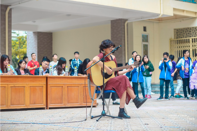 Sự kiện "Fiesta A Cielo" khởi động, teen THPT chuyên Sư phạm đã sẵn sàng "bung lụa"? ảnh 6