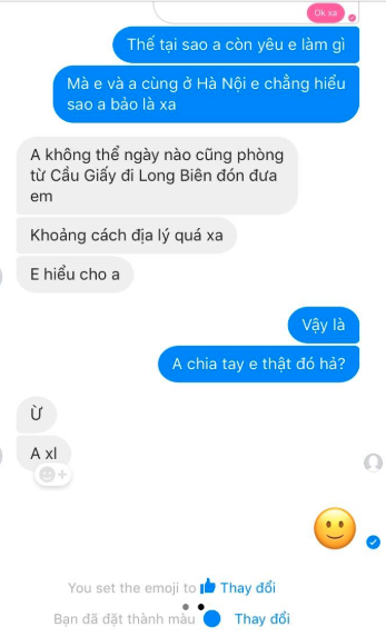 Thêm một lý do chia tay "ngộ nghĩnh": Từ Cầu Giấy sang Long Biên cũng gọi là yêu xa? ảnh 3