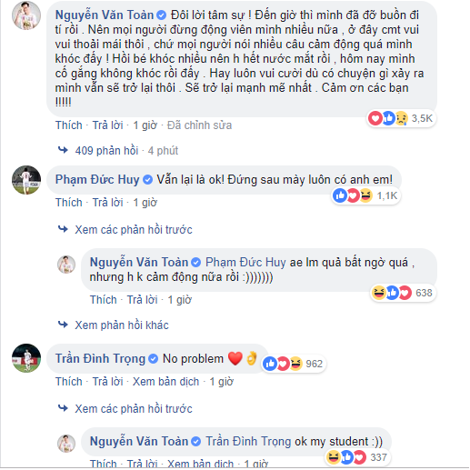 Hậu chiến thắng, Văn Toàn khóc nức nở, viết "tâm thư" cảm ơn đồng đội và người hâm mộ ảnh 2