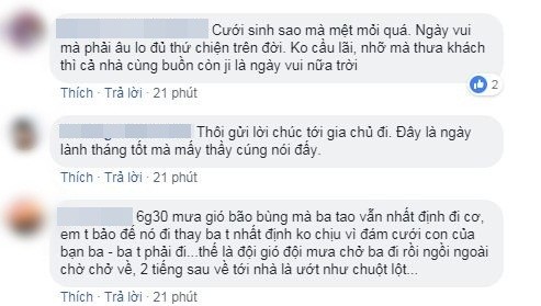 Bức ảnh đám cưới ngày bão lác đác vài khách dự khiến dân mạng chạnh lòng thay cô dâu chú rể ảnh 2