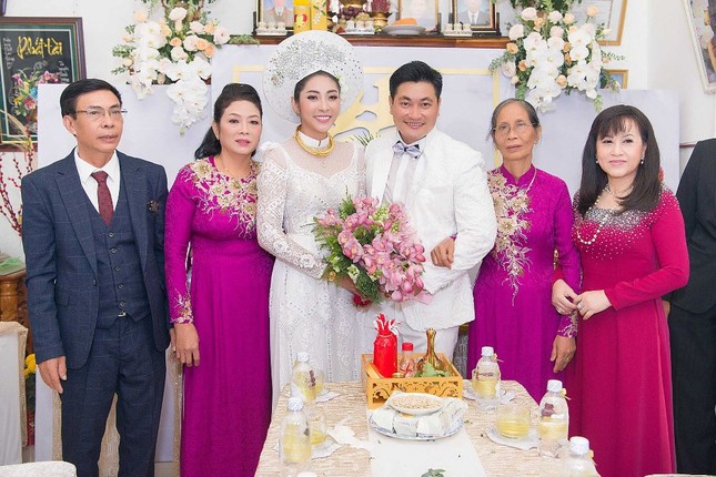 Hoa hậu Đại dương Đặng Thu Thảo chính thức lên xe hoa về nhà chồng ảnh 4