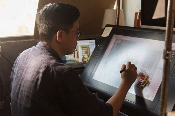 Cảm động bộ tranh "Gà trống nuôi con" của ông bố đơn thân: Con là tất cả của bố! ảnh 1