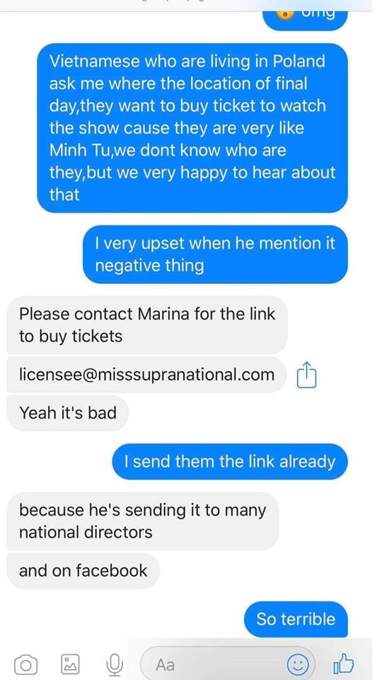 Bất ngờ trước tin Minh Tú bị chơi xấu, chỉ còn 0% chiến thắng tại "Miss Supranational 2018"? ảnh 4