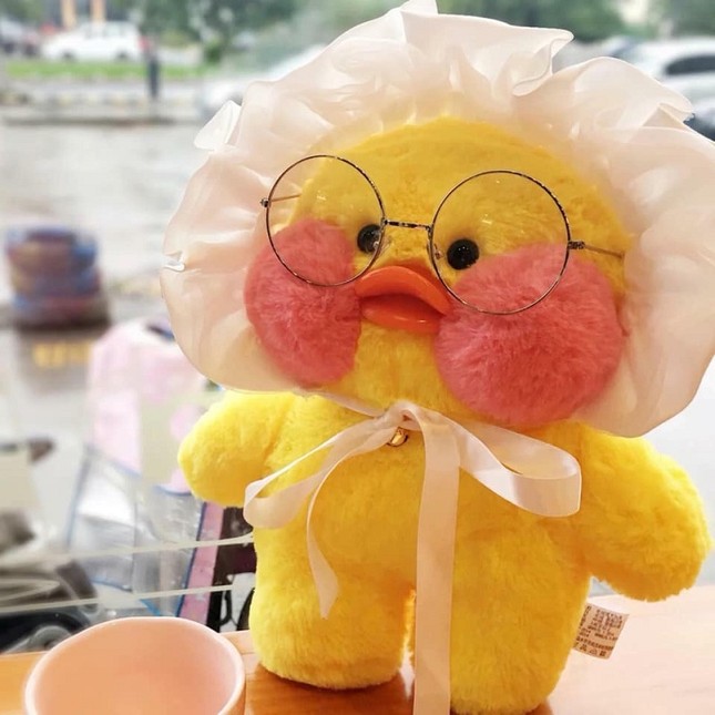 Xuất hiện chú vịt bông "má hồng môi trề" dễ thương đốn tim cộng đồng mạng ảnh 5