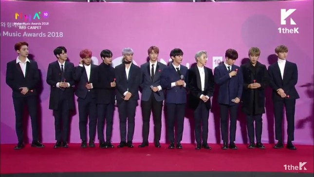 Hàng loạt sao lớn đổ bộ thảm đỏ MMA 2018: BTS, iKON, WANNA ONE... đều có mặt ảnh 4