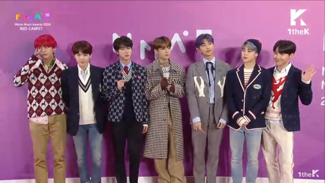 Hàng loạt sao lớn đổ bộ thảm đỏ MMA 2018: BTS, iKON, WANNA ONE... đều có mặt ảnh 2