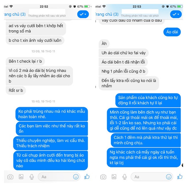 Cô dâu tố studio giao nhầm váy ăn hỏi, chụp ảnh cưới không có tâm ảnh 2