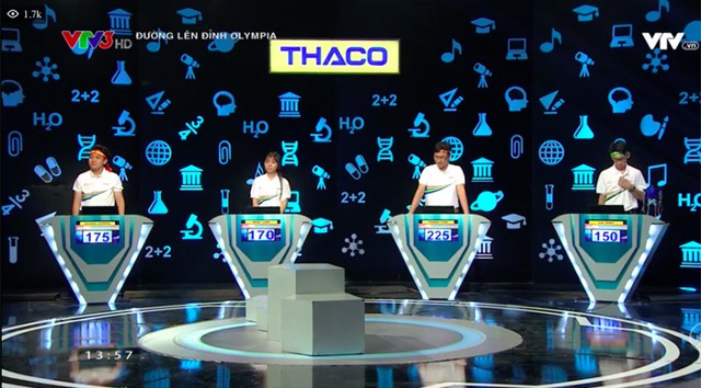Cuộc thi Tháng Olympia rượt đuổi gay cấn, cả 4 thí sinh đều chọn Ngôi sao hi vọng ảnh 1