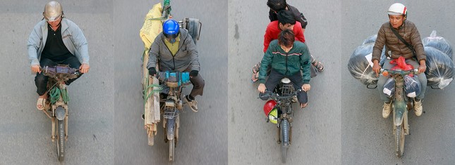 “Những bộ tứ siêu đẳng”: Bộ ảnh hài hước mà đáng suy ngẫm về người đi xe máy ở Việt Nam ảnh 4