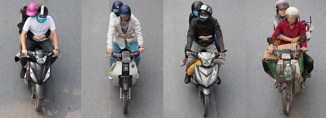 “Những bộ tứ siêu đẳng”: Bộ ảnh hài hước mà đáng suy ngẫm về người đi xe máy ở Việt Nam ảnh 8