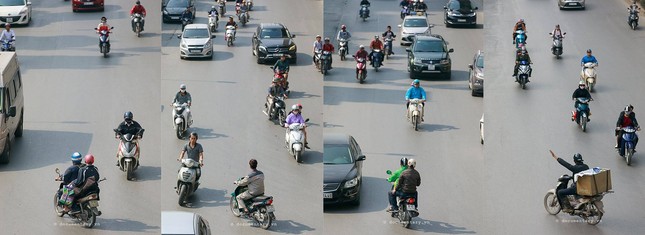 “Những bộ tứ siêu đẳng”: Bộ ảnh hài hước mà đáng suy ngẫm về người đi xe máy ở Việt Nam ảnh 6
