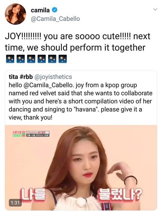 Hàng loạt idol thể hiện "Havana" nhưng chỉ Joy và Rosé mới lọt "mắt xanh" Camila Cabello ảnh 1