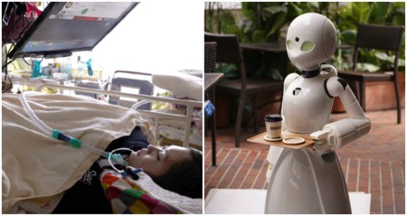 Nhật Bản: Độc đáo quán cà phê có nhân viên toàn là robot do người bại liệt điều khiển ảnh 1