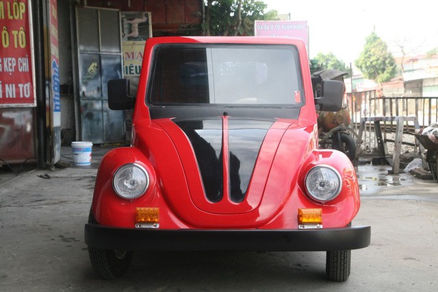 Nam sinh lớp 11 lắp ráp ô tô chạy bằng năng lượng mặt trời ảnh 8