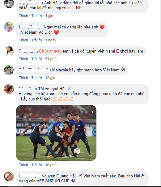 Việt Nam vào Chung kết AFF, người hâm mộ "vỡ òa" gửi "bão" lời khen tới cầu thủ ảnh 10