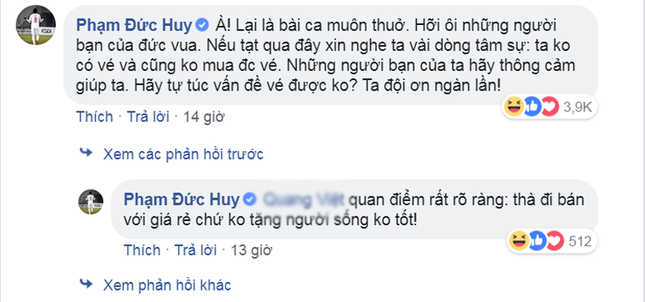 "Quàng thượng" Đức Huy "dành cả thanh xuân" để chứng minh mình không có vé ảnh 1