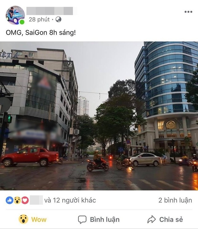 Mưa lớn bất ngờ, trời Sài Gòn tối mù dù đã 8h sáng, dân mạng hoang mang lo bão lại về ảnh 3