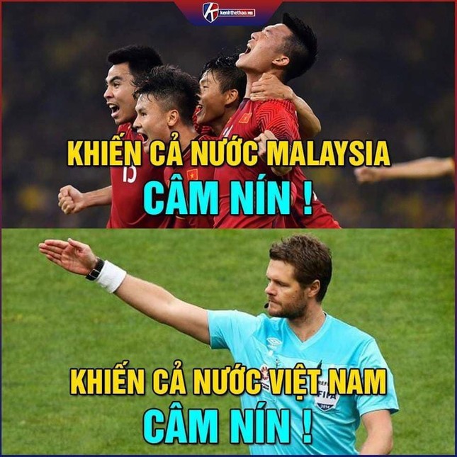 Ảnh chế phủ sóng MXH sau trận cầm hòa với Malaysia, NHM vẫn vui vì chúng ta hòa trên thế thắng! ảnh 4